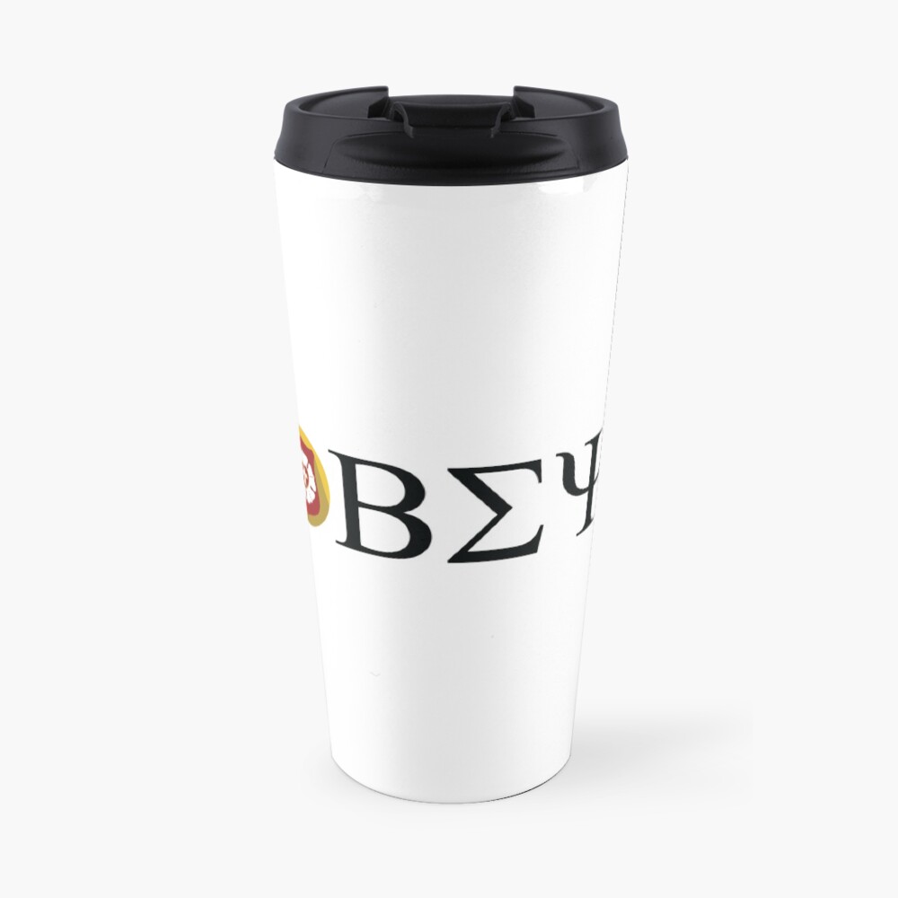 Beta Sigma Psi - badge Travel Mug
