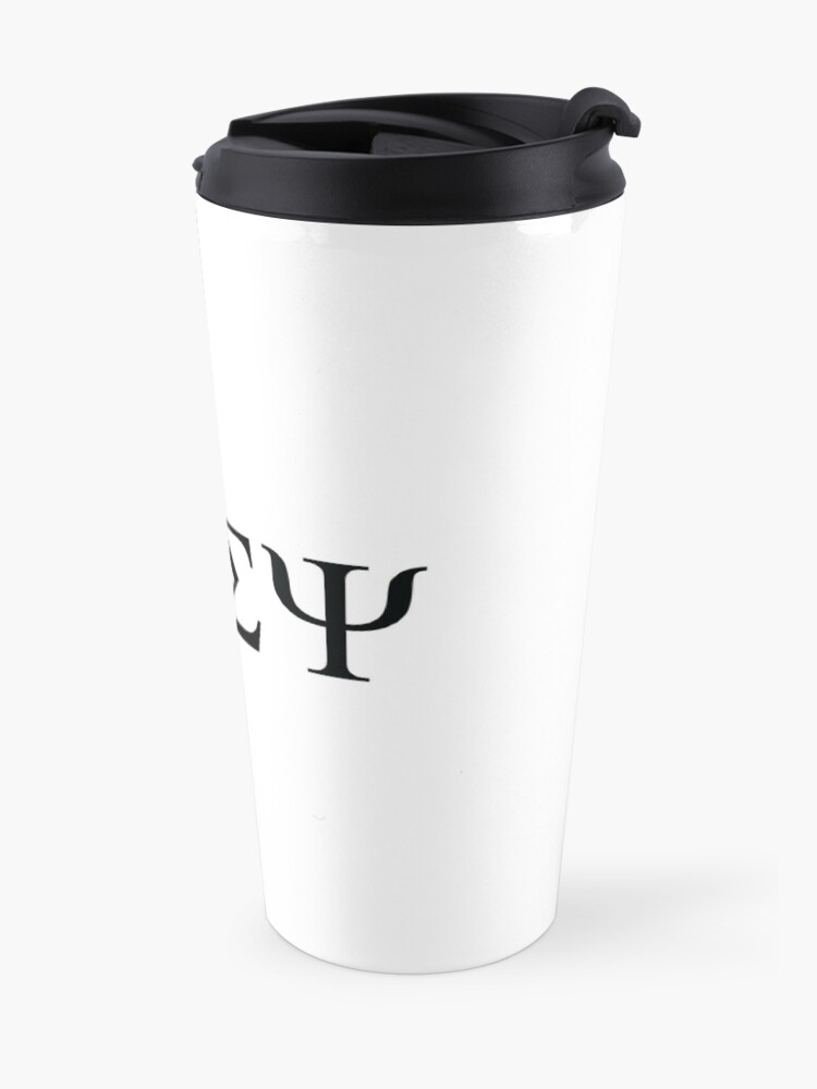 Alternate view of Beta Sigma Psi - badge Travel Mug