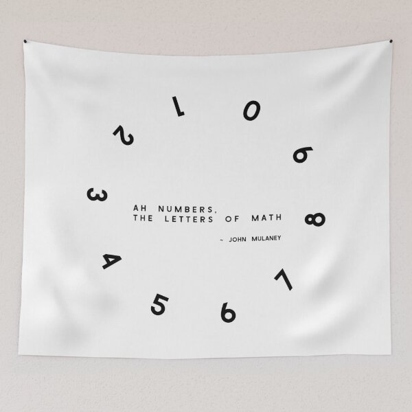 Item preview, John Mulaney Numbers (Black Logo) designed and sold by usernate.