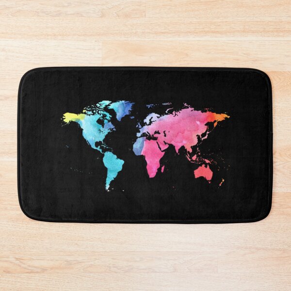 Item preview, World Map In Watercolor For People Who Love To Travel Gifts designed and sold by NomYen ..