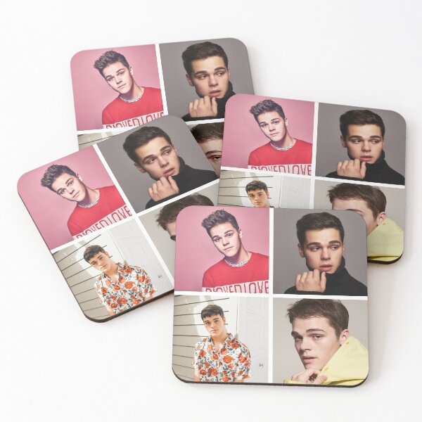 Item preview, AJ Mitchell Multicolor Photo Collage Quad designed and sold by backresource.