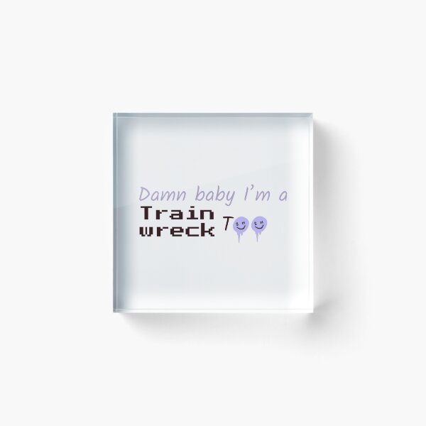 Item preview, Train wreck design designed and sold by MoonlightCo.