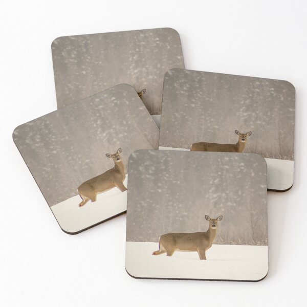 Item preview, Whitetail Deer in Deep Snow designed and sold by cdbeemer.