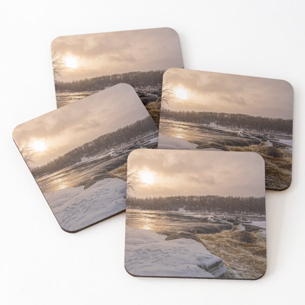 Item preview, Whitemouth Falls In Winter designed and sold by MSmith-wpg.