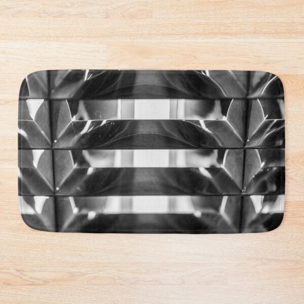 Item preview, Abstract Stainless Steel Vent Monochrome designed and sold by srgreen.