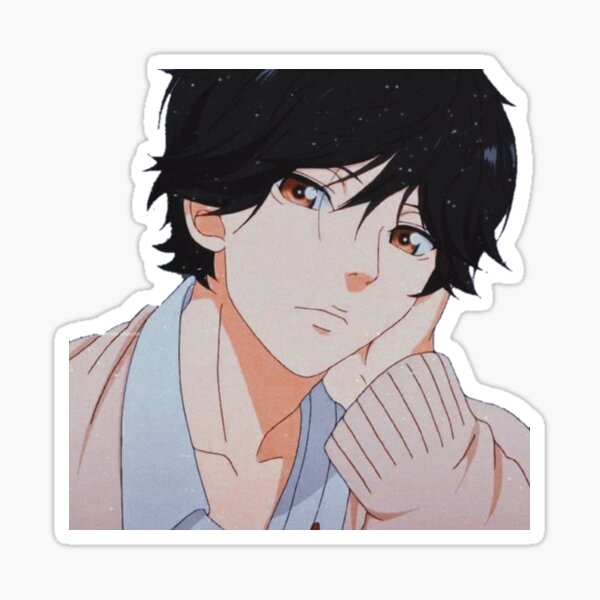 Futaba & Kou ( Ao Haru Ride ) Blue Spring Ride Sticker by babydollmerch