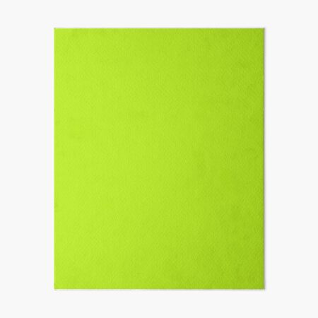 color neon green | Art Board Print