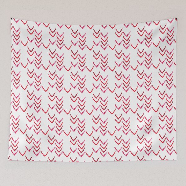Item preview, Watercolour purple, pink and red chevrone pattern designed and sold by maryannacher.