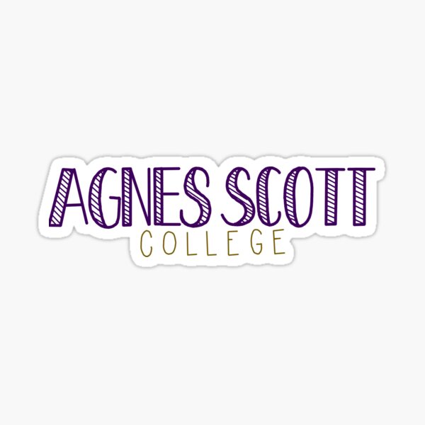Agnes Scott College Sticker