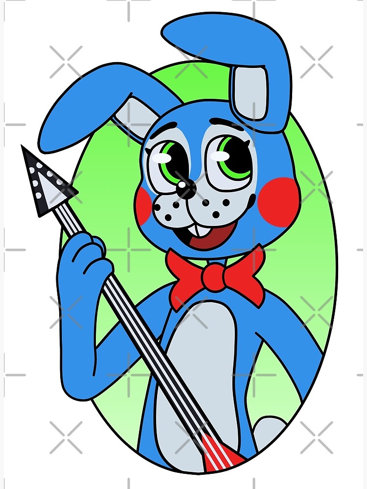 Five Nights at Freddy's - FNAF - Toy Bonnie  Postcard for Sale by