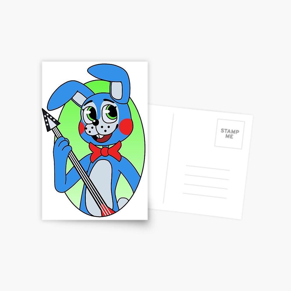 Five Nights at Freddy's - FNAF - Toy Bonnie  Postcard for Sale by Kaiserin