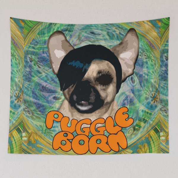 Artikelvorschau, Puggle Born entworfen und verkauft von Loveday Funck.