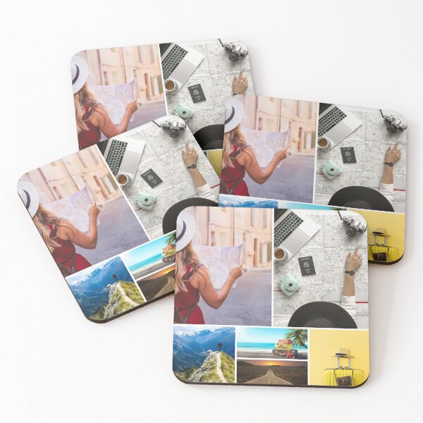 Item preview, Travel Collage Sticker  designed and sold by LaureMel.