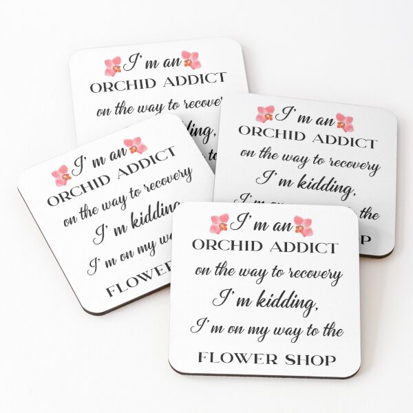 Item preview, Orchid addict on the way to the flower shop designed and sold by gabmenfer.