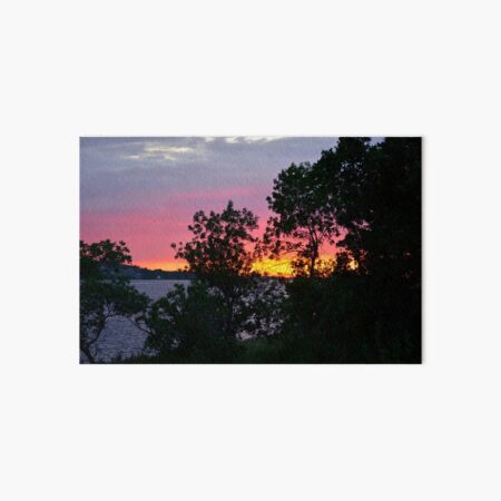 Magical Mystical Sunset Art Board Print