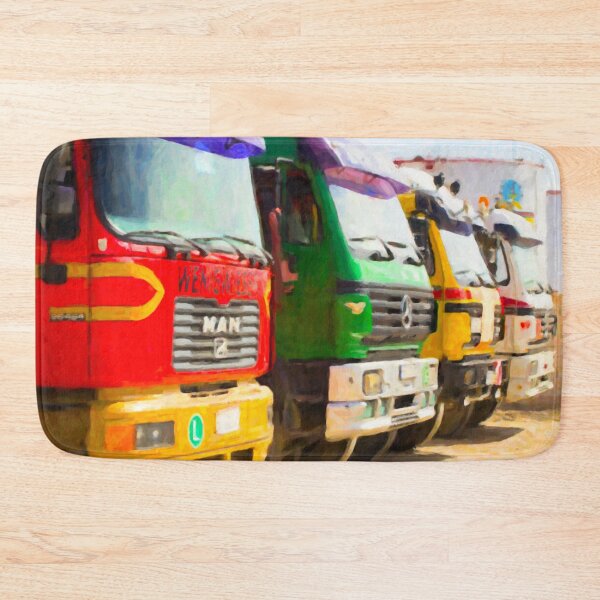 Item preview, Colorful Staging of Trucks designed and sold by srgreen.