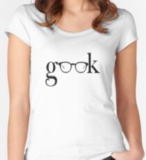 Geek Glasses Women's Fitted Scoop T-Shirt