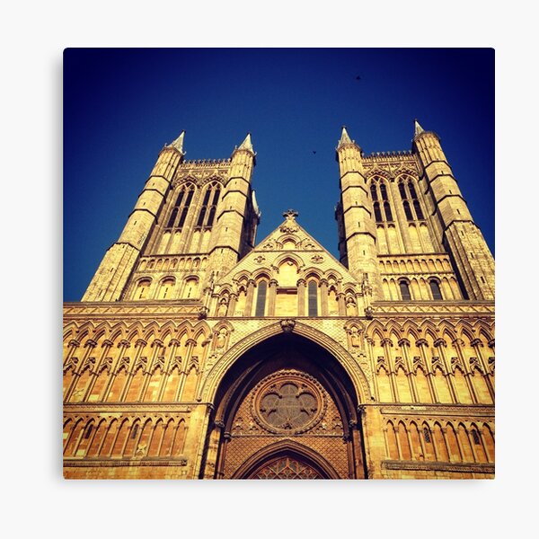 Lincoln Cathedral in Sunlight Canvas Print