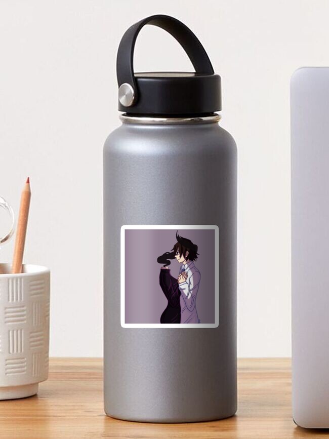 Aperçu 1 sur 3. Sticker avec l'œuvre Shinra x Celty créée et vendue par nane-art.
