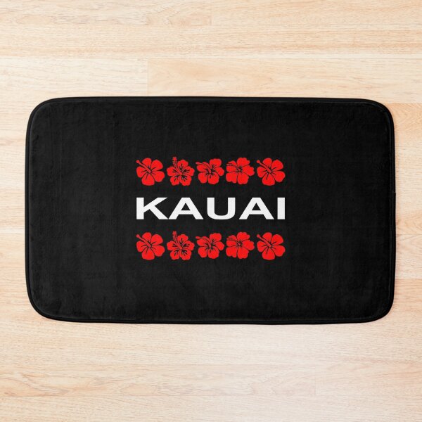 Item preview, Kauai Red Flower Bands Dark Color designed and sold by TinyStarAmerica.