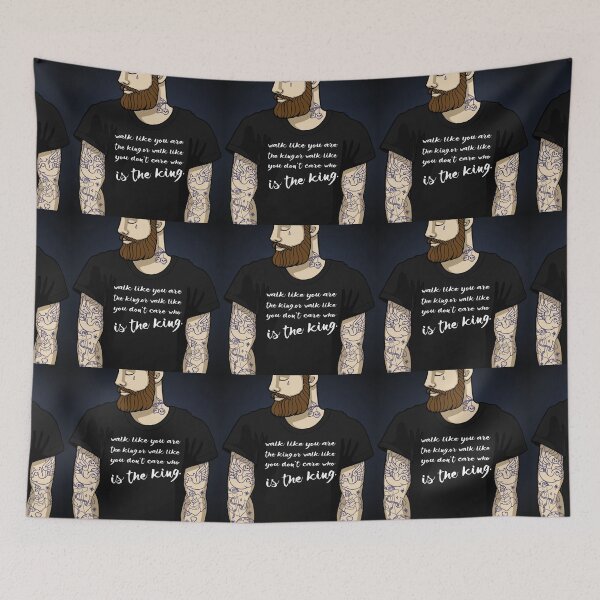 Item preview, Walk Like You Are The King designed and sold by darknessjeff86.