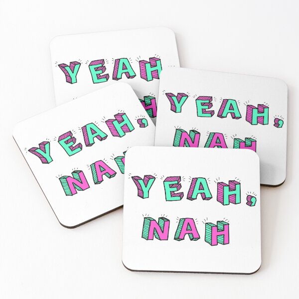 Item preview, Yeah, Nah designed and sold by The Raven Gift Co.