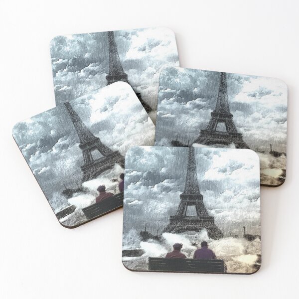 Item preview, Paris is flooding- Oil and Impressionism Art designed and sold by Scott Bradley Musgrave.