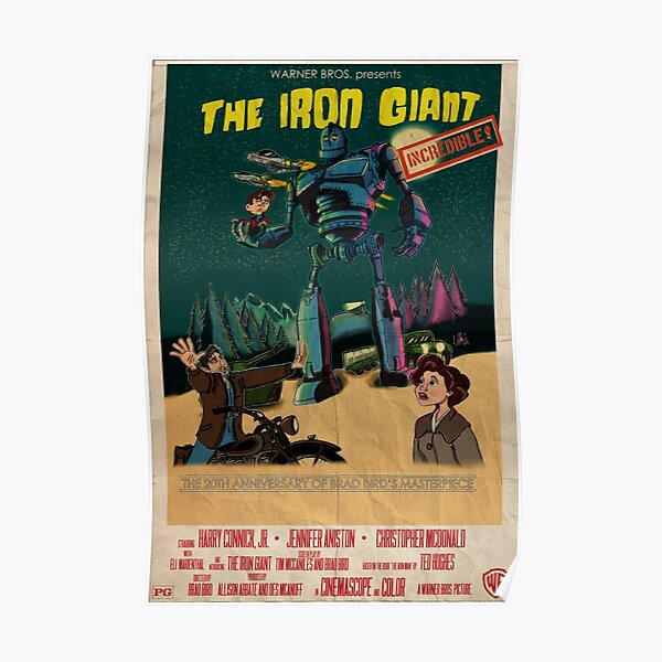 Iron Giant Cartoon Porn Comics - Iron Giant Posters for Sale | Redbubble