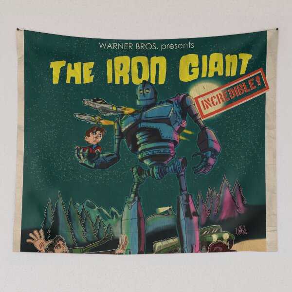 Item preview, The Iron Giant 20th Anniversary Poster designed and sold by Artist4life1994.