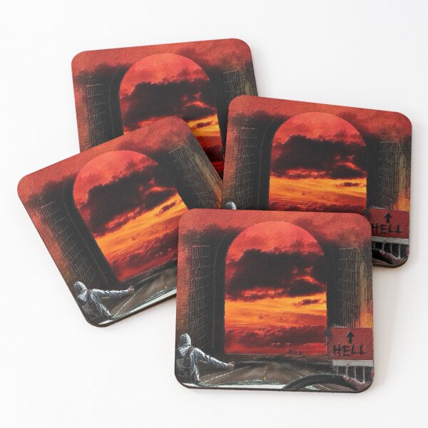 Item preview, Road To Hell- Oil and Impressionism Art designed and sold by Scott Bradley Musgrave.