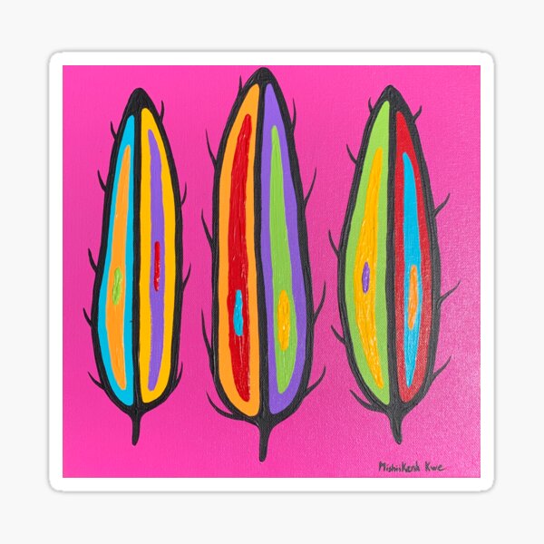 Feathers Sticker