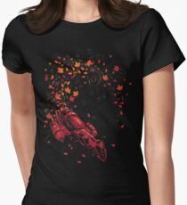 Leaf on the Wind Women's Fitted T-Shirt