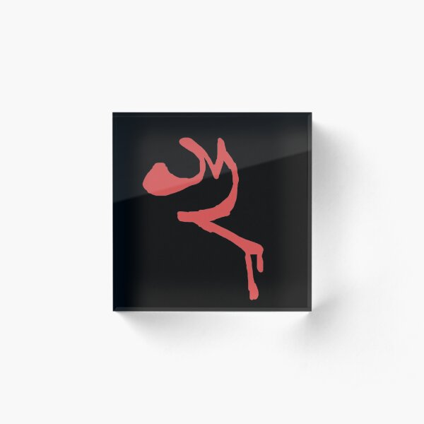 Red Leader Insignia Acrylic Block
