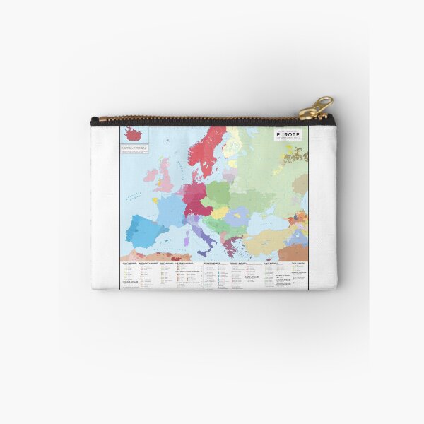 Item preview, Mapa de idiomas de Europa designed and sold by Robin-maps.