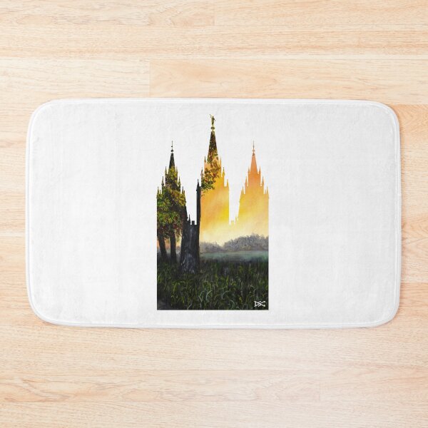 Item preview, Salt Lake LDS Temple Sunset Through Trees Silhouette designed and sold by DSC Arts.