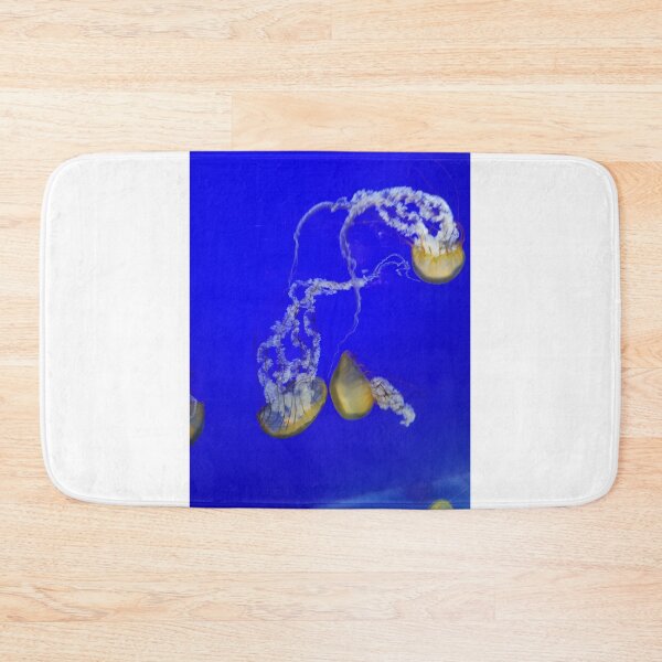 Item preview, Jellyfish Trio on Blue designed and sold by Tamara McDonnell.