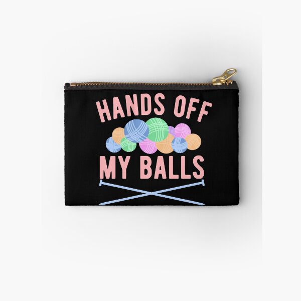 Item preview, Funny Hands off My Balls of Yarn - Knitting Gift - Knitters designed and sold by Dan66.