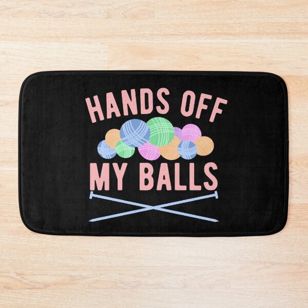 Item preview, Funny Hands off My Balls of Yarn - Knitting Gift - Knitters designed and sold by Dan66.