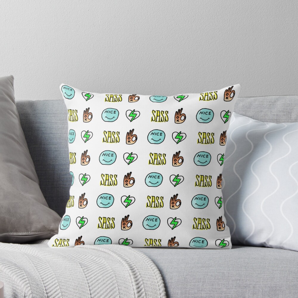 Item preview, Throw Pillow designed and sold by Jimmies.