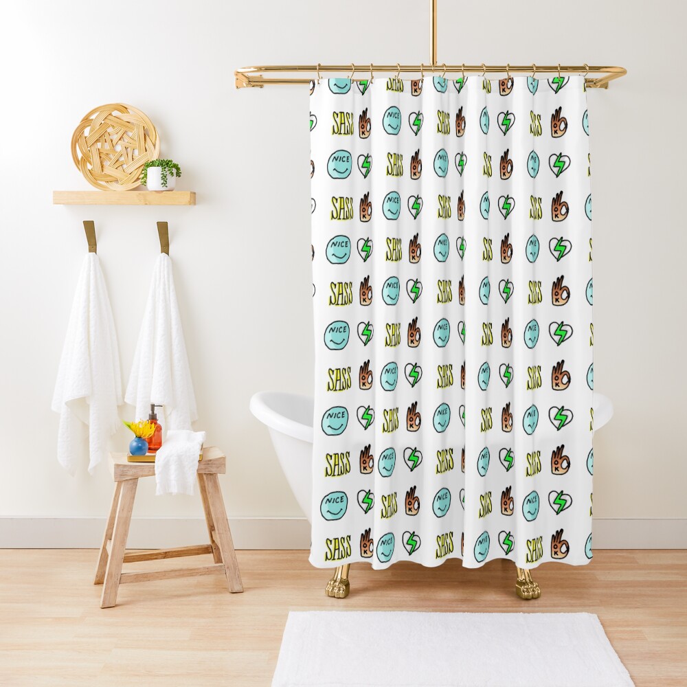 Item preview, Shower Curtain designed and sold by Jimmies.