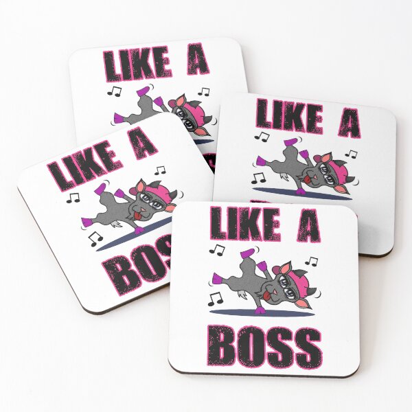 Item preview, LIKE A BOSS BREAK DANCING GOAT designed and sold by squigglemonkey.