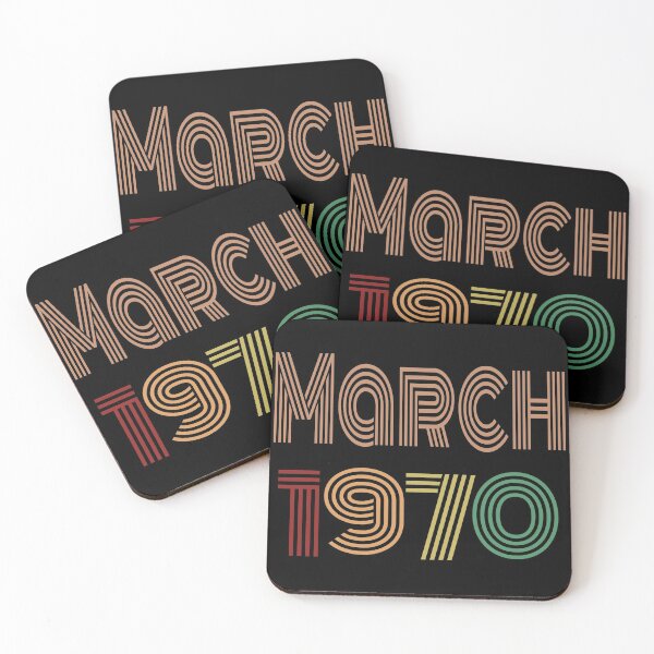 Item preview, Happy 50th Birthday, Happy fifties Birthday, born in March 1970 designed and sold by marosharaf.