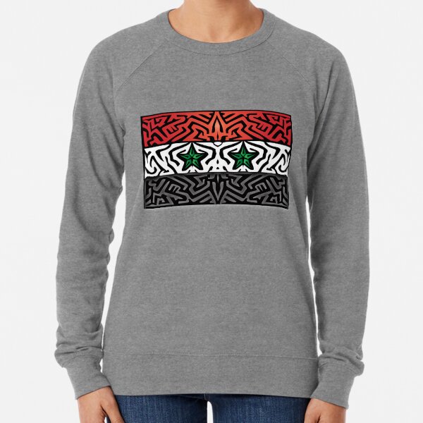 Crazy Flag # 224 Lightweight Sweatshirt