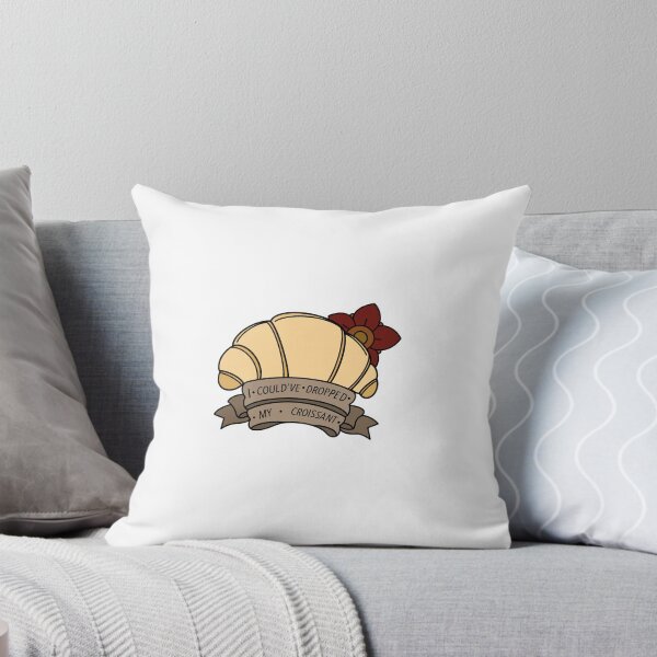 Aperçu de l'œuvre J'aurais pu laisser tomber mon croissant! créée et vendue par Samcawleydraws.