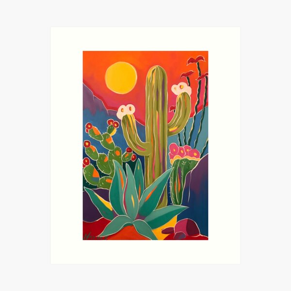 Aperçu de l'œuvre Fleurs du désert créée et vendue par kristinharvey.