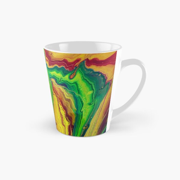 Item preview, Rainbow Acrylic Pour Painting designed and sold by Rammkah.