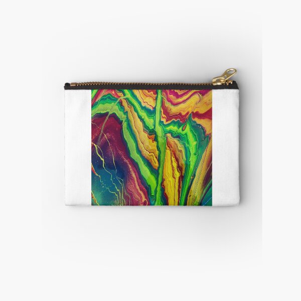 Item preview, Rainbow Acrylic Pour Painting designed and sold by Rammkah.