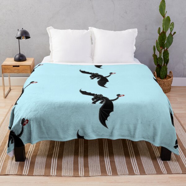 Item preview, Flying Toothless BLUE BACKGROUND designed and sold by dreamdrawer15.