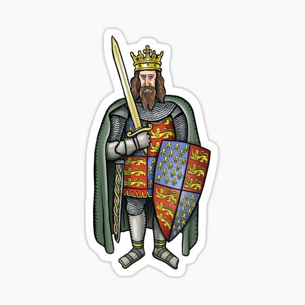 King Edward III Sticker
