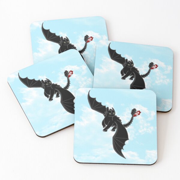 Item preview, Flying Toothless CLOUDS BACKGROUND designed and sold by dreamdrawer15.